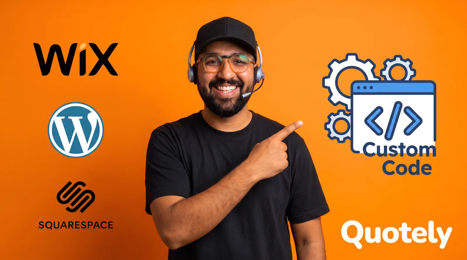 Insurance agent website builder 2026: custom code vs Wix, WordPress, and Squarespace, Quotely guide